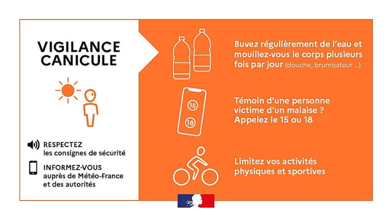 vigilance orange canicule